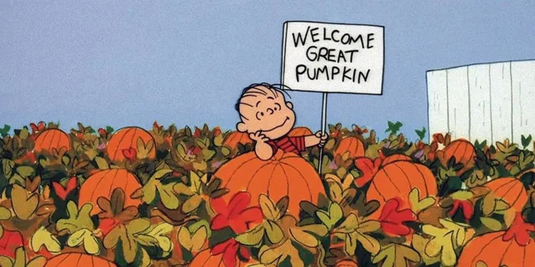 Charlie Brown Halloween Sign Wallpaper