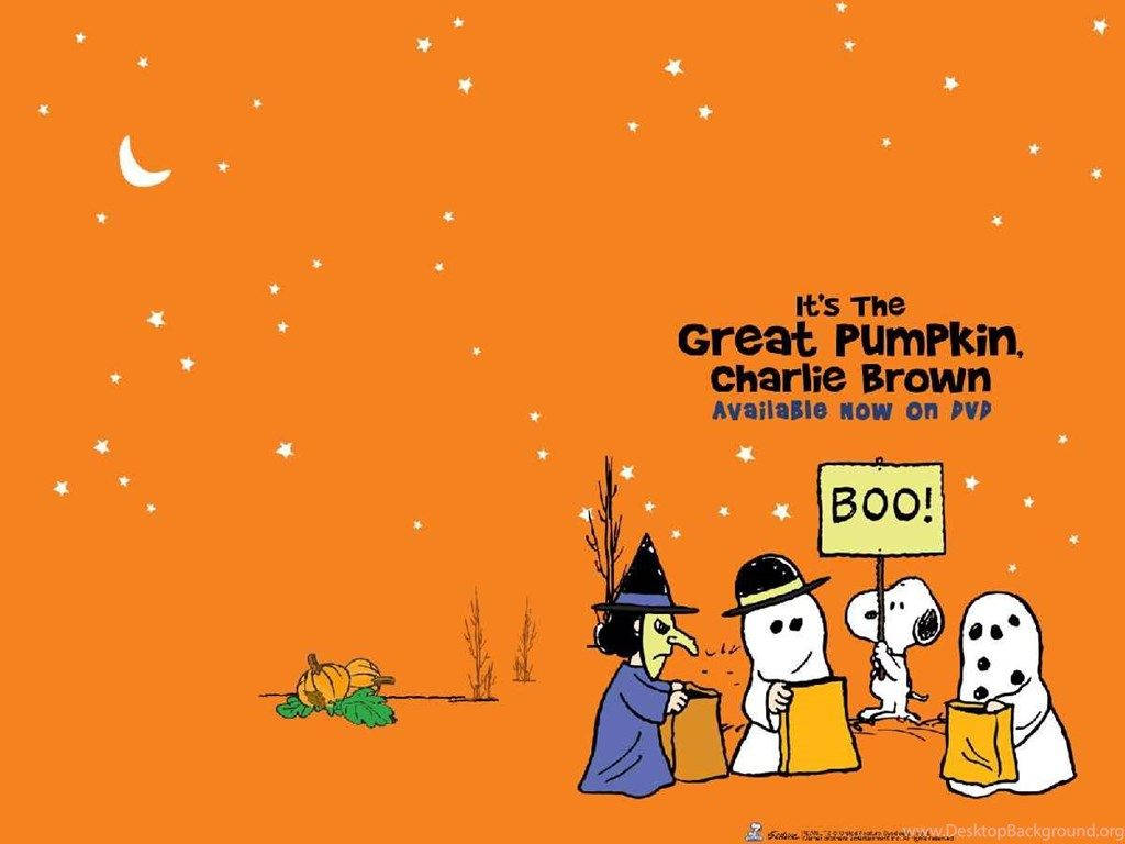 Charlie Brown Halloween TV Special Wallpaper