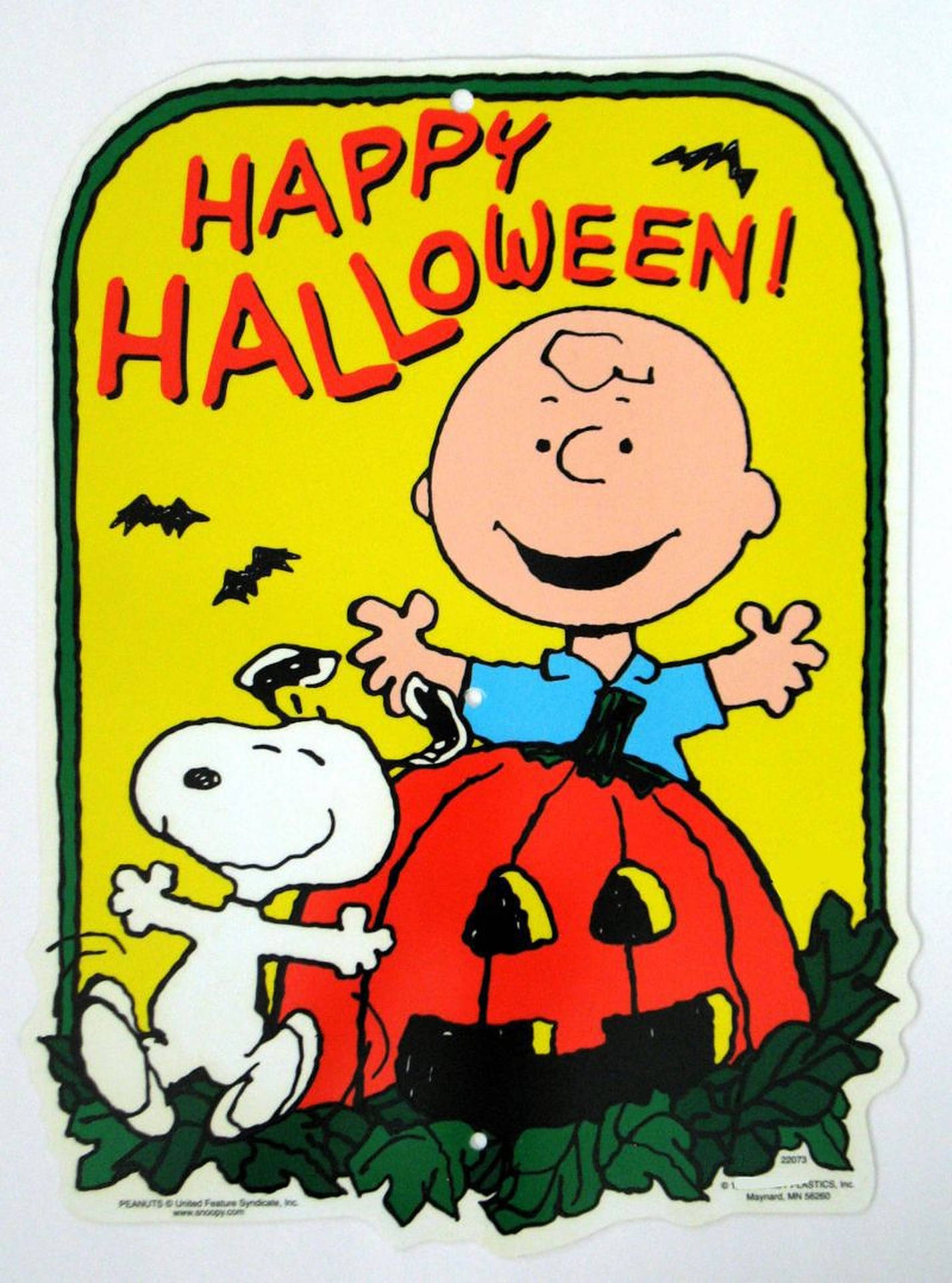 Charlie Brown Halloween With Snoopy Wallpaper