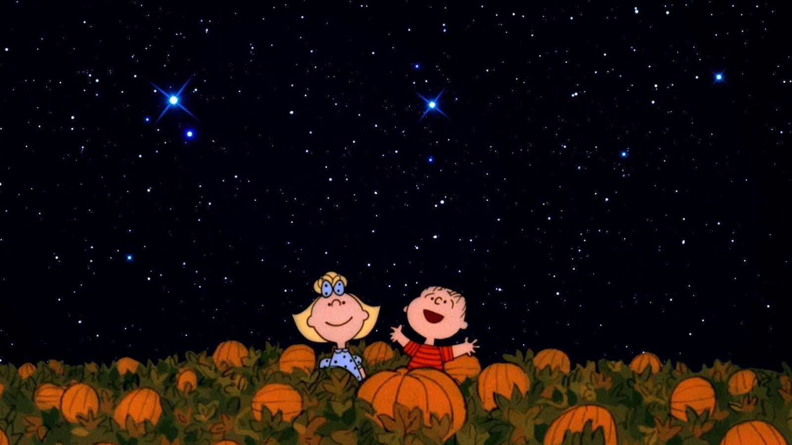 Charlie Brown Sally and Linus Wallpaper