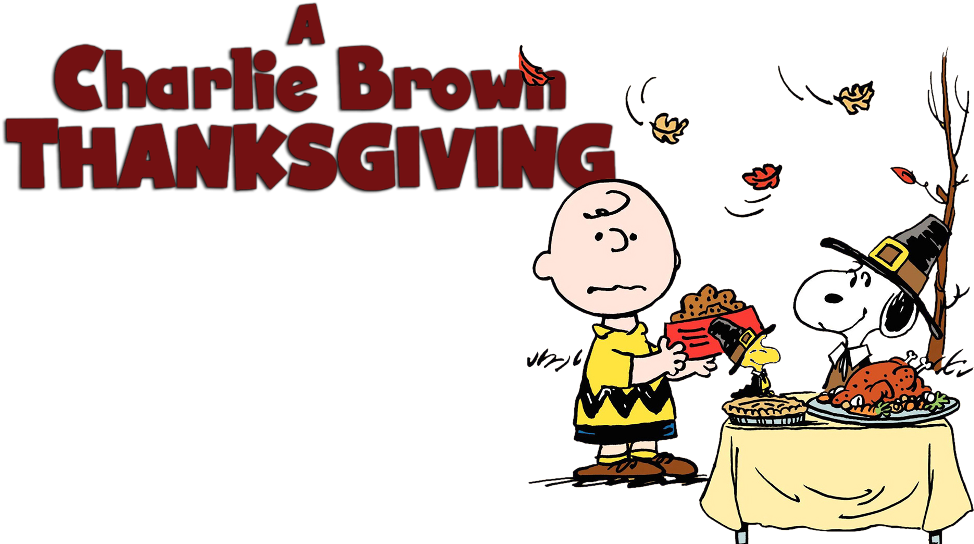 Charlie Brown Thanksgiving Celebration PNG