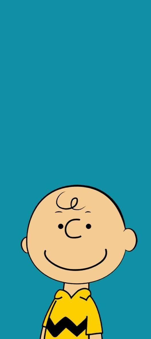 Charlie Brown Turquoise Background