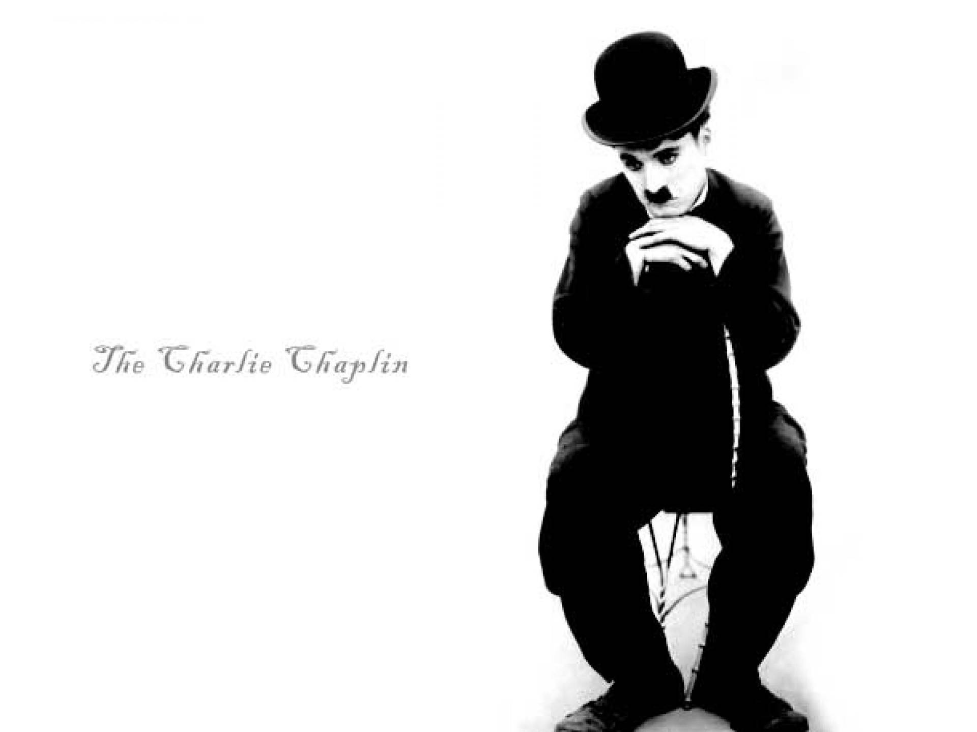Charlie Chaplin Looking Sad