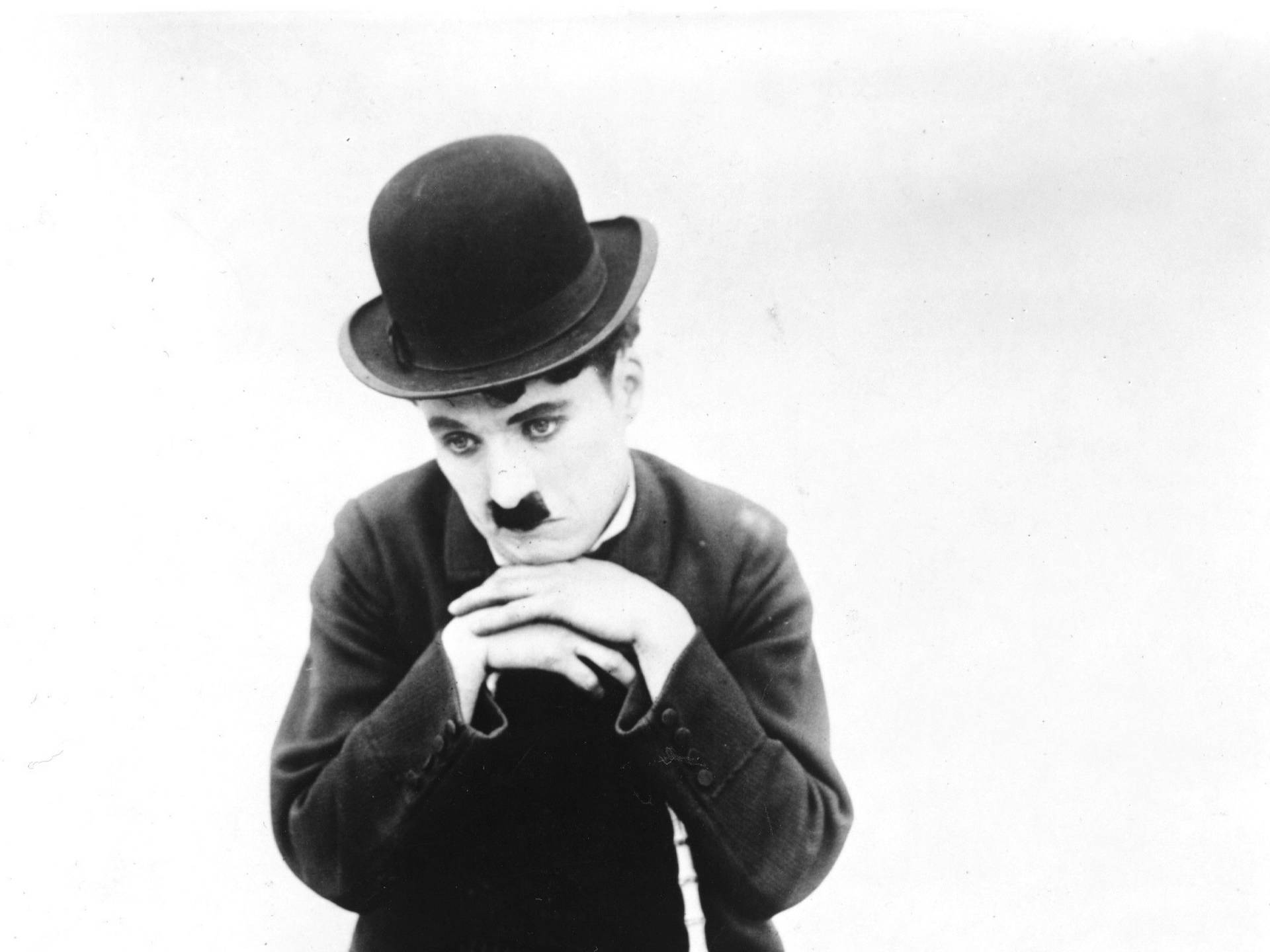Charlie Chaplin Looking Upset