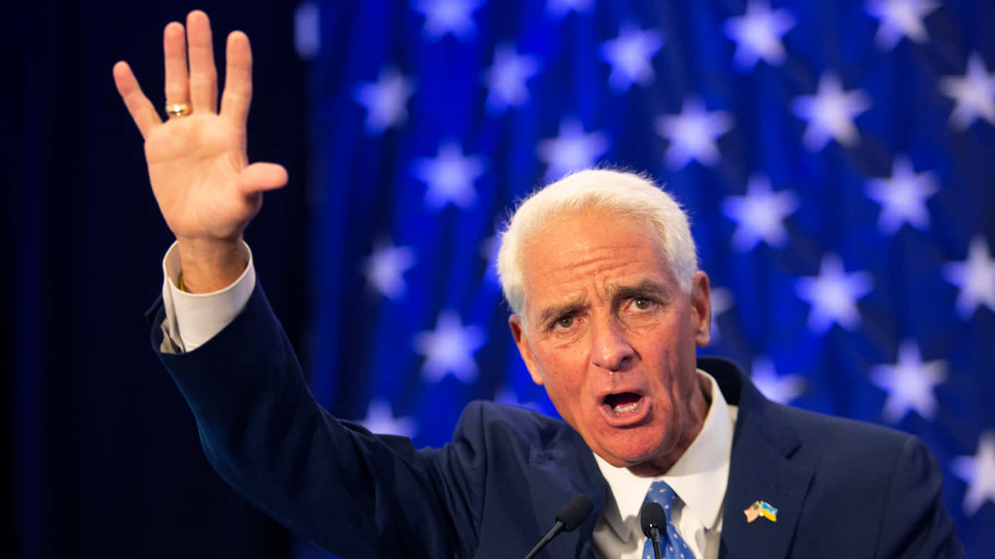 Passionate Speech by Charlie Crist Wallpaper