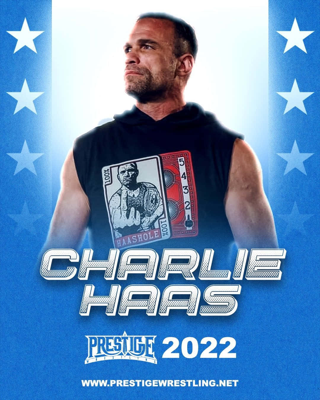 Charlie Haas Prestige Wrestling 2022 Poster Wallpaper