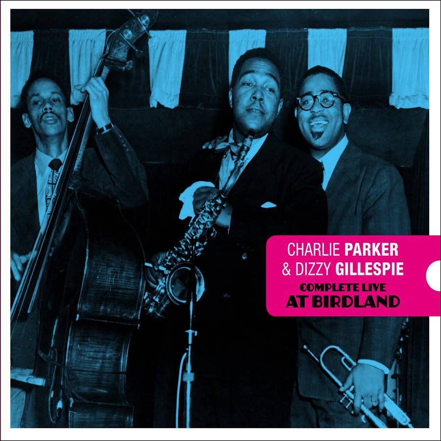 Legendary Jazz Musicians Dizzy Gillespie and Charlie Parker Wallpaper