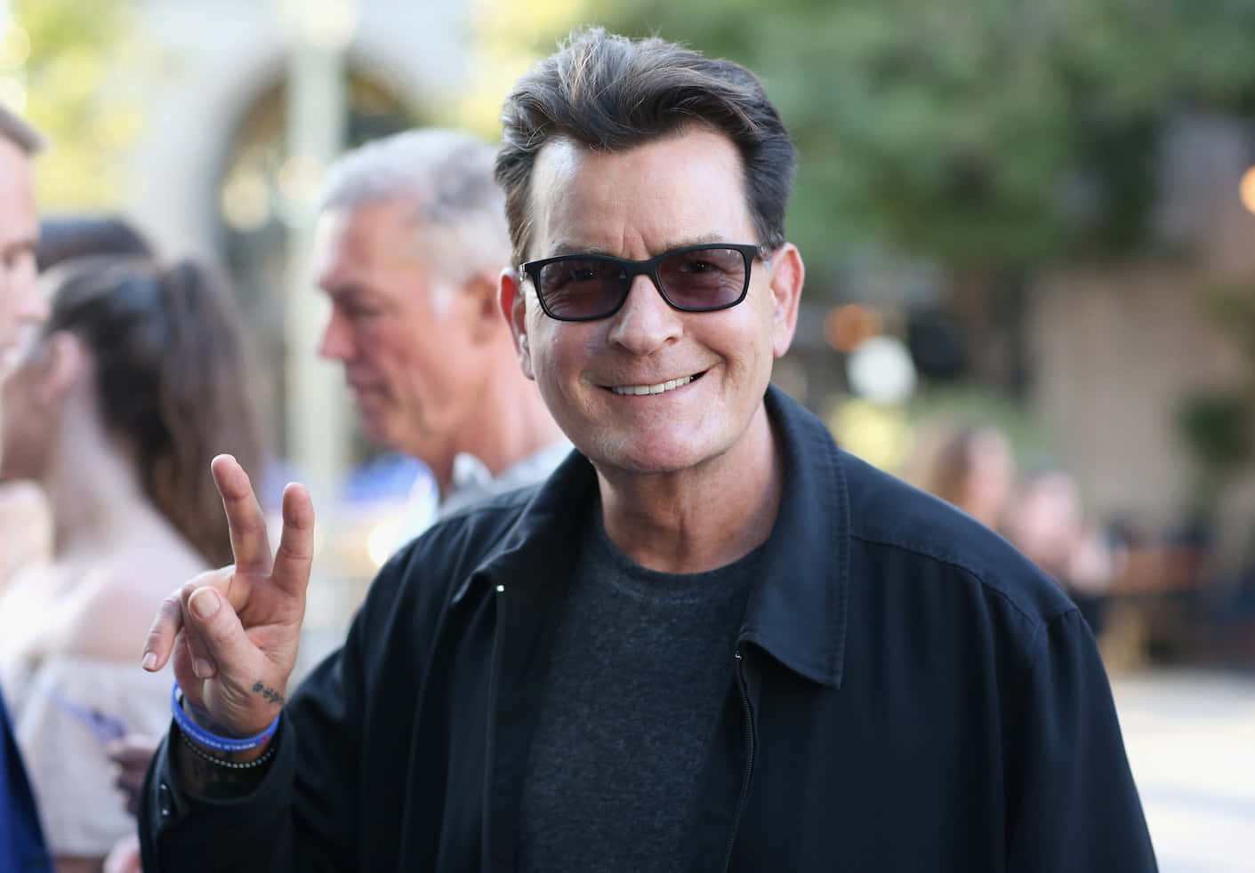 Charlie Sheen [bakgrunnsbilde] Bakgrunnsbildet