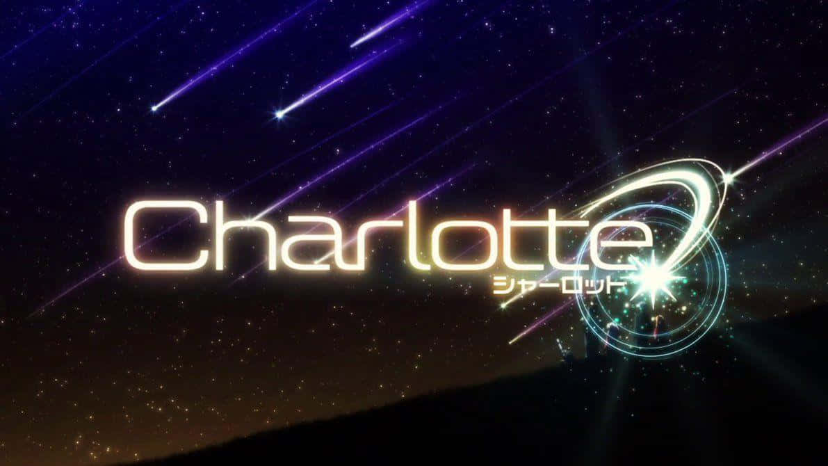 Charlotte Anime Meteor Shower Wallpaper