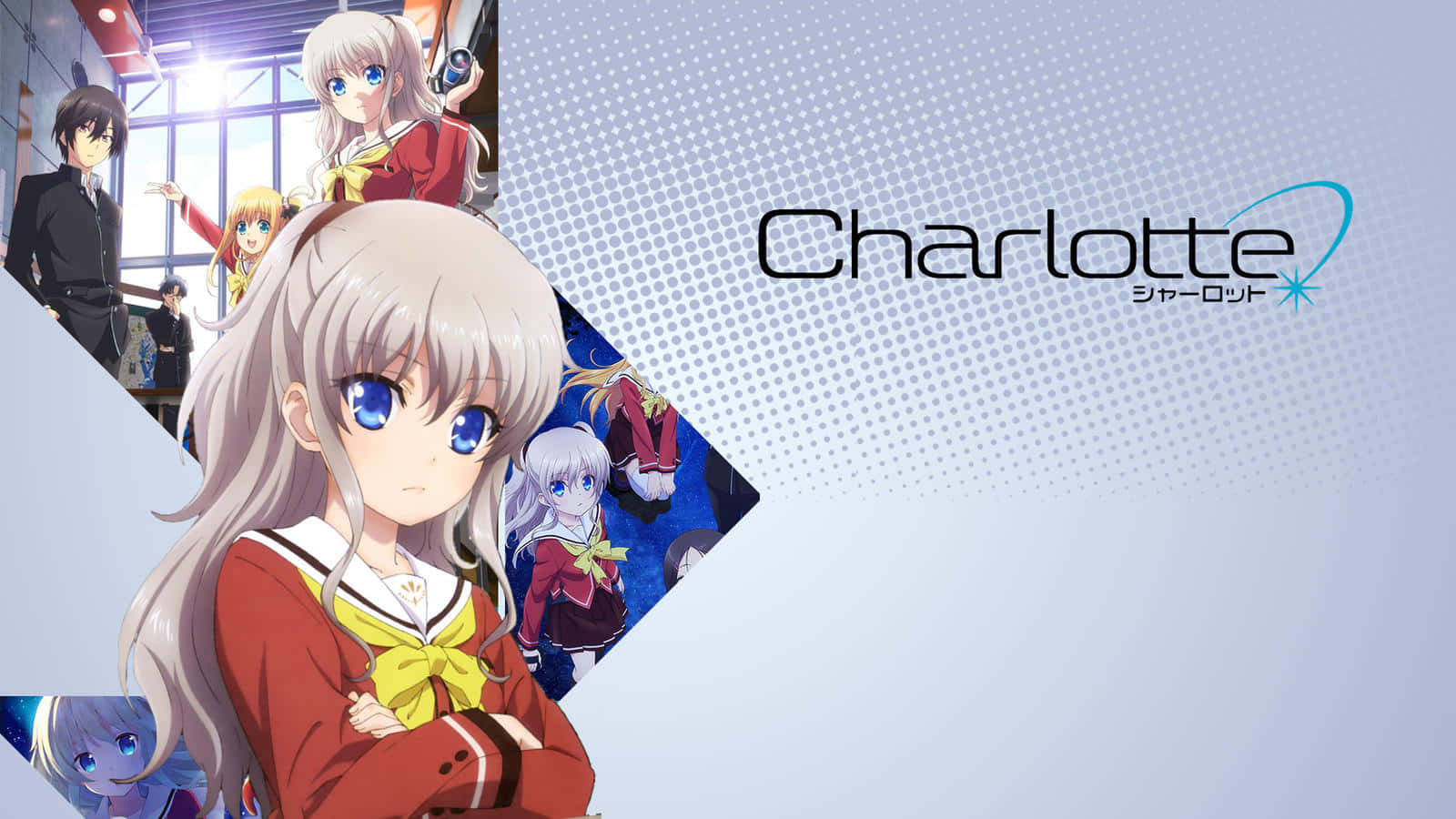 Charlotte Anime 1600 X 900 Wallpaper