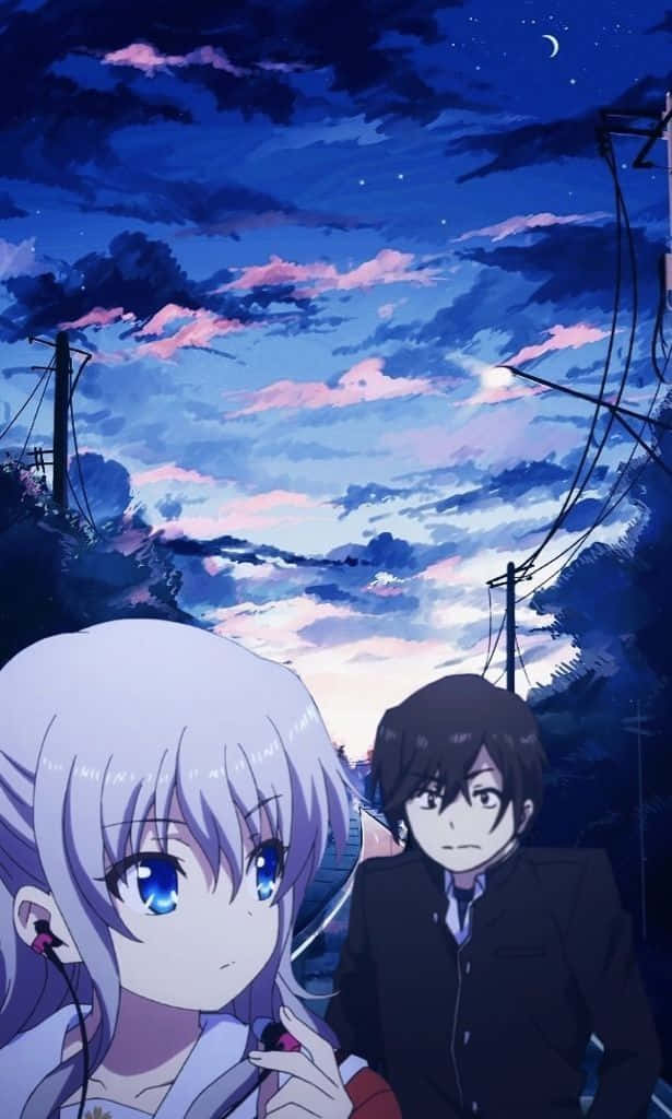 Yuu Otosaka Looking Surprised in an Episode of Charlotte Anime Wallpaper