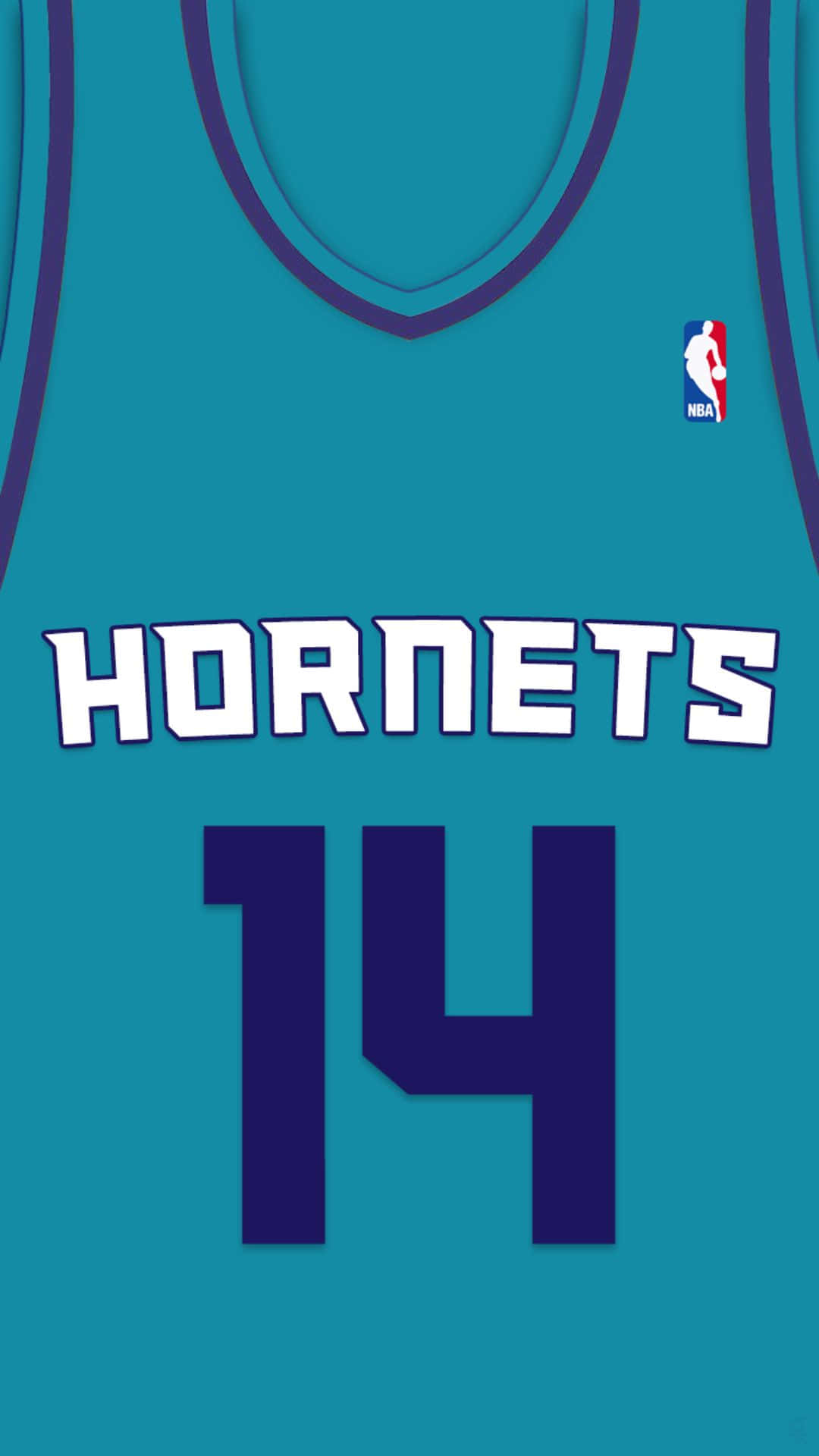Charlotte Hornets14 N B A Jersey Wallpaper
