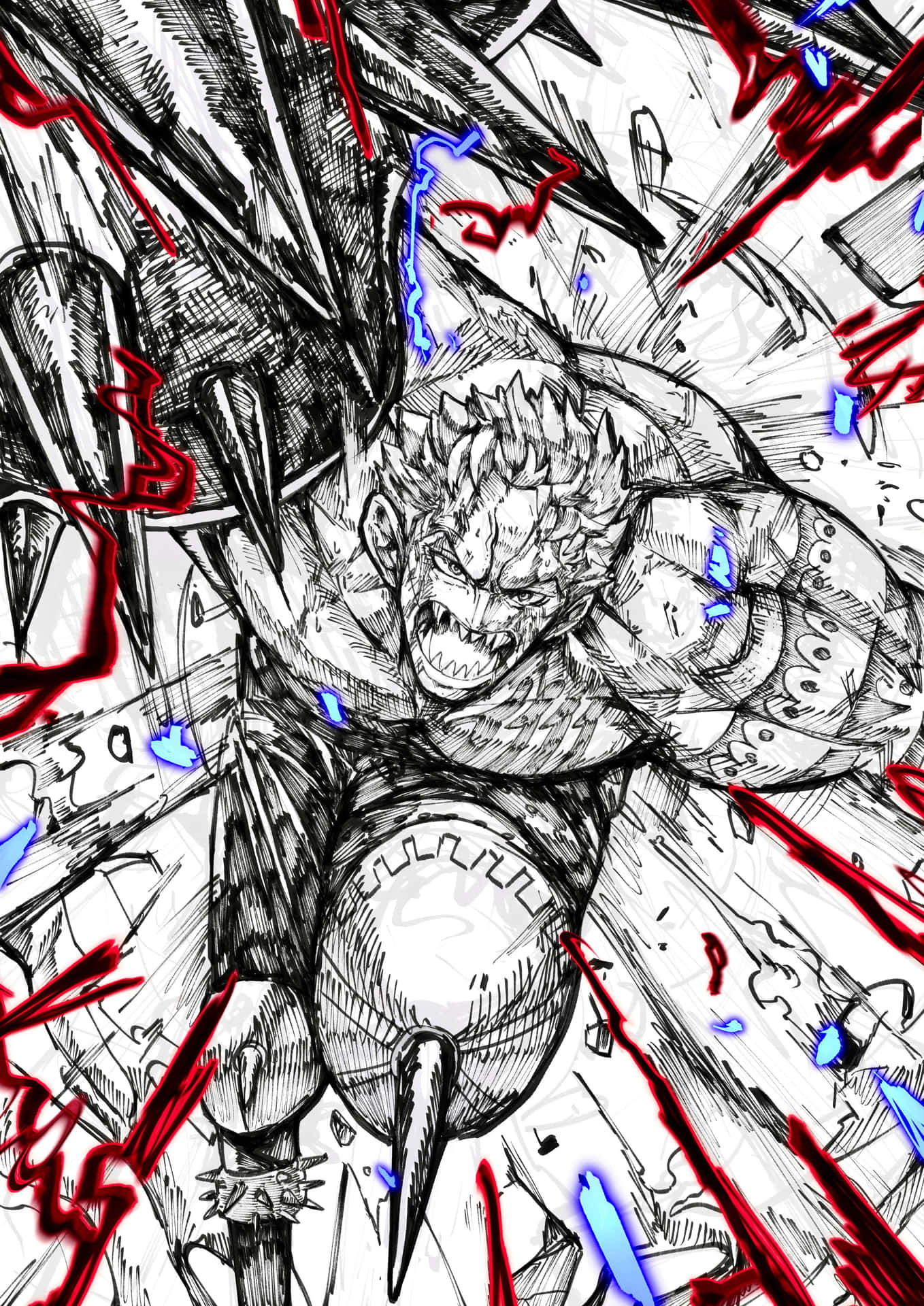 The Mighty Charlotte Katakuri - One Piece Warrior Wallpaper