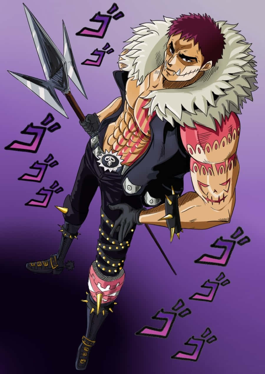 Laindomable Charlotte Katakuri, El Poderoso Antagonista De One Piece Fondo de pantalla