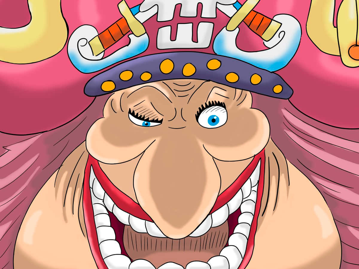 Charlotte Linlin: The powerful and feared Yonko of the One Piece Universe Wallpaper