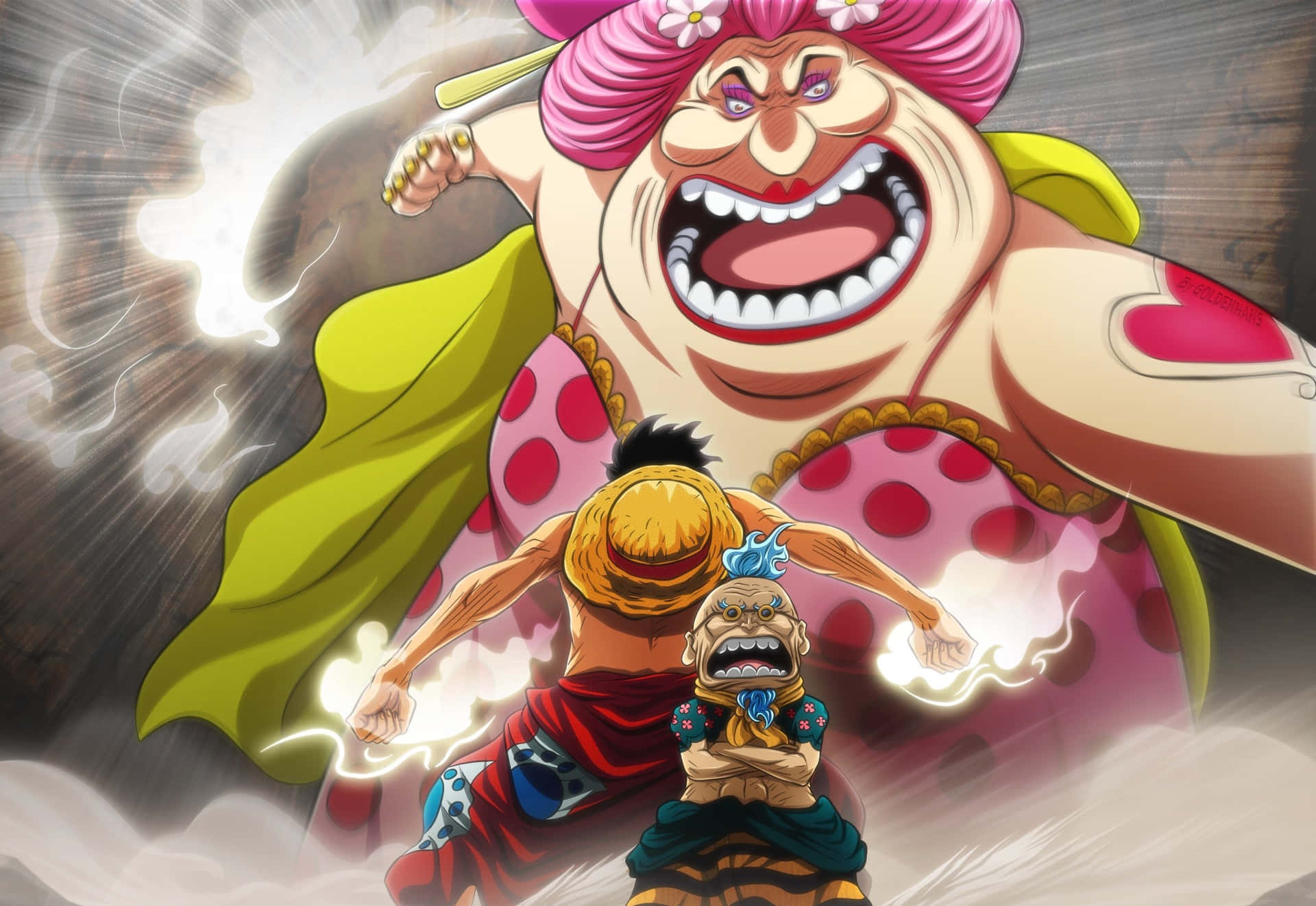 Charlotte Linlin - One Piece's Fearsome Emperor Wallpaper