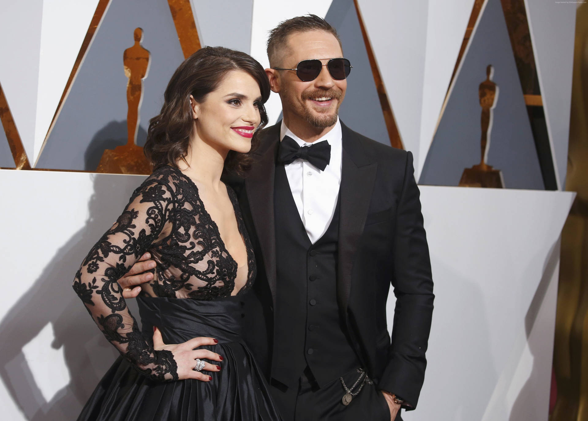 Charlotte Riley And Tom In Oscars Wallpaper