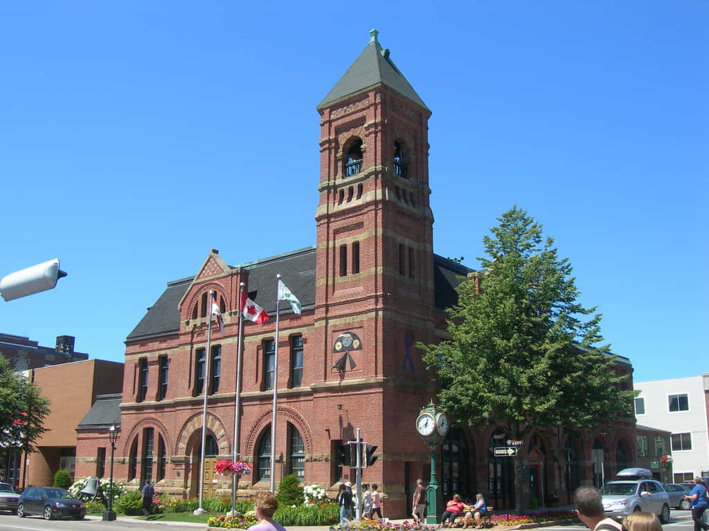 Bâtiment Historique De L'hôtel De Ville De Charlottetown Fond d'écran