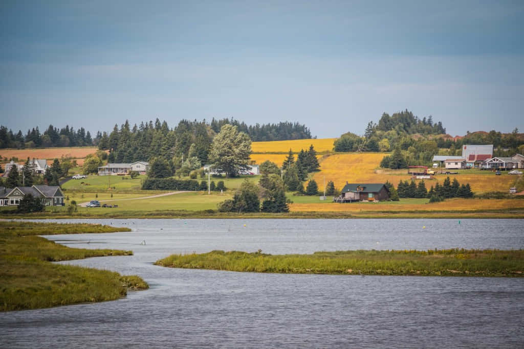 Paysage Rural De Charlottetown Fond d'écran