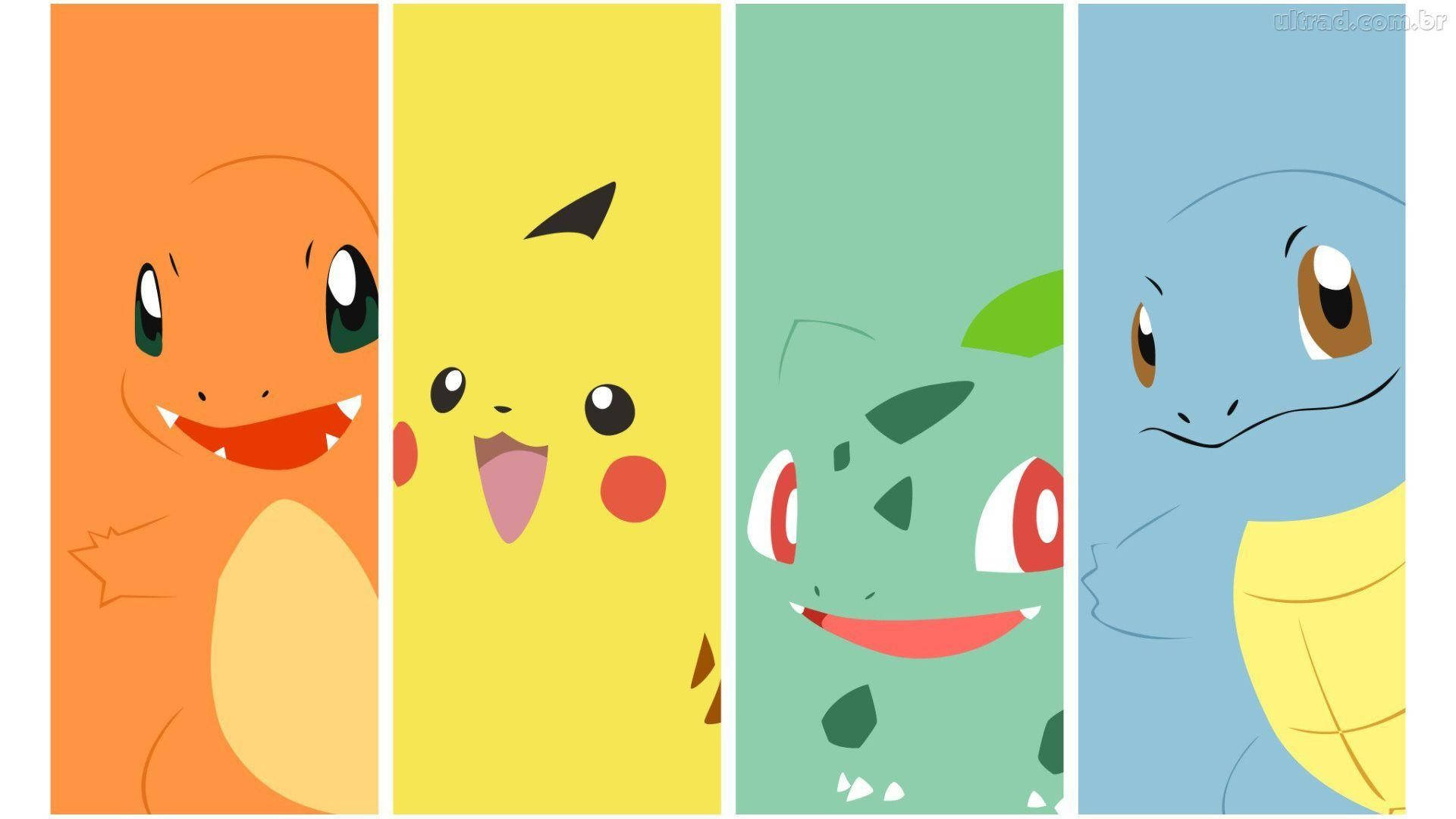 Download Charmander And Pokémon Characters Wallpaper 