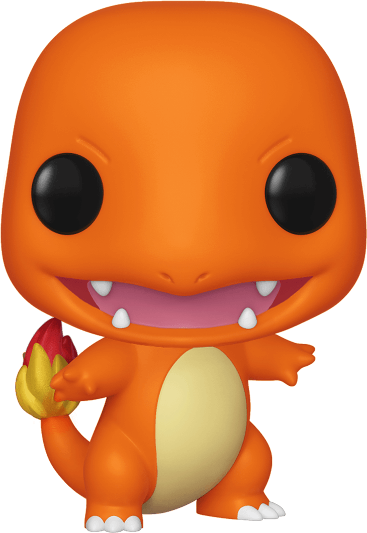 Charmander Funko Pop Figure PNG