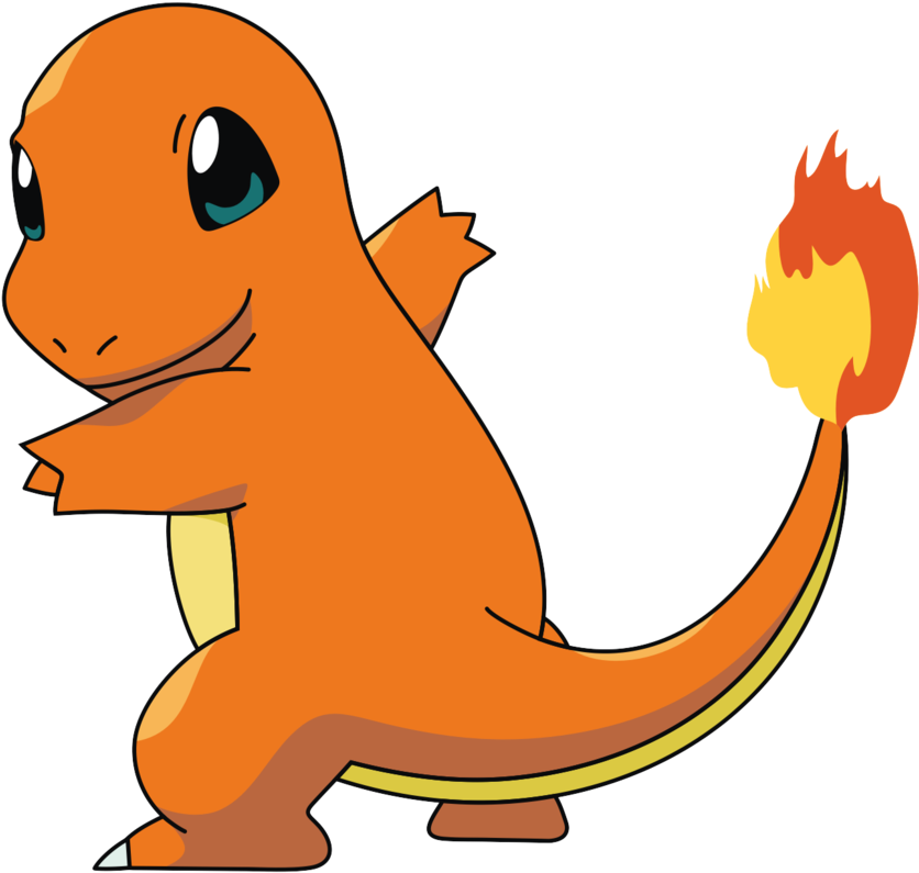 Charmander Pokemon Animated Character PNG