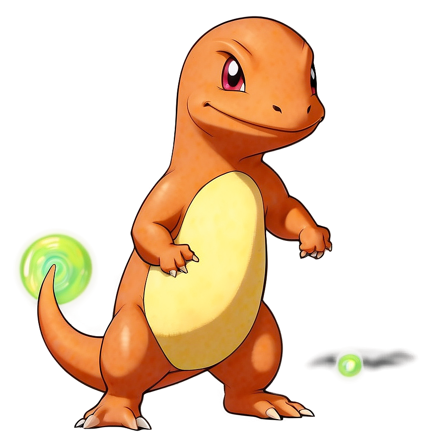 Charmander Pokémon Battle Stance Png Ysa PNG