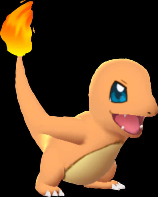 Charmander Pokemon Flame Tail PNG