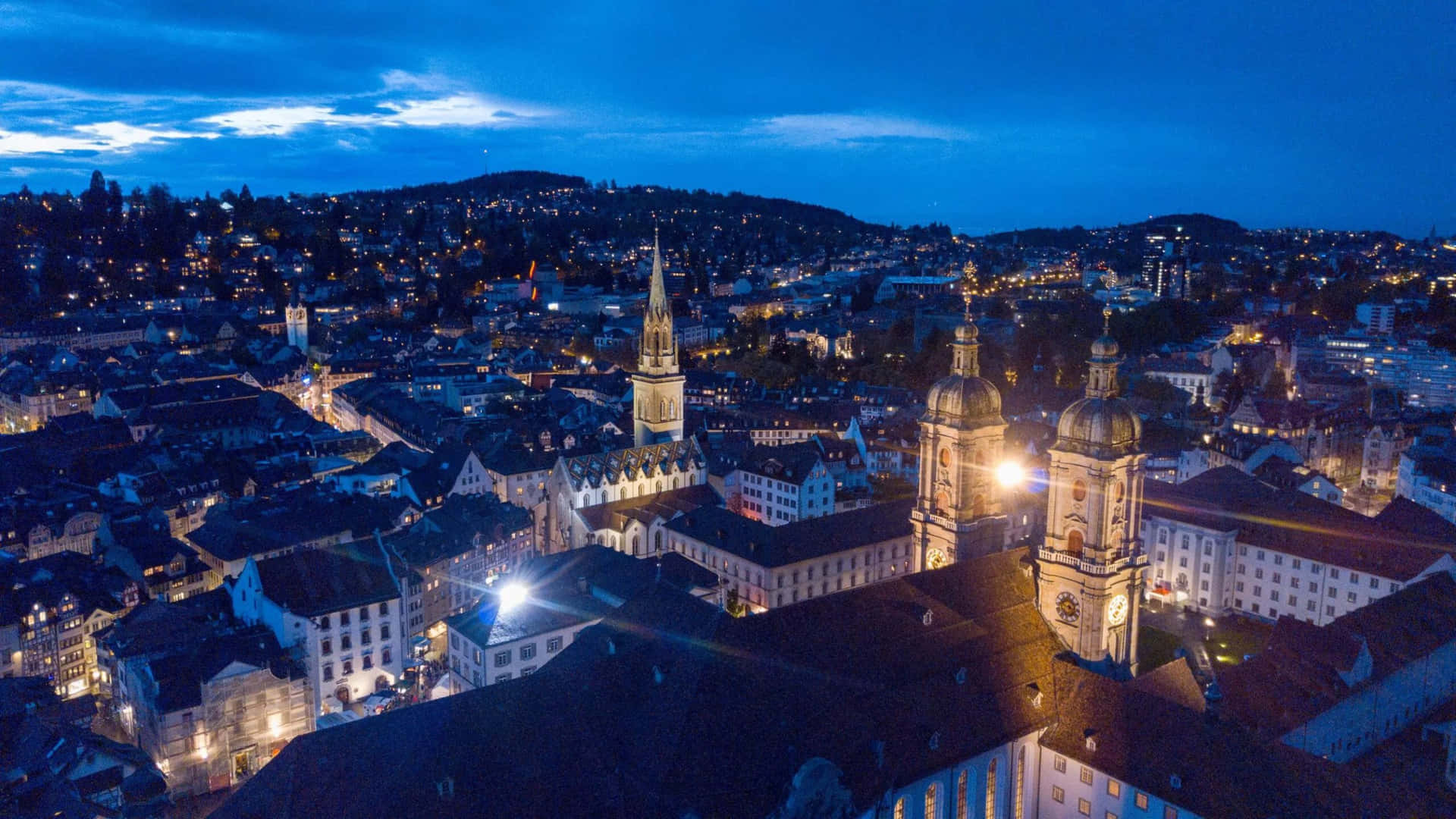 Charming Architecture Of St Gallen, Switzerland Wallpaper