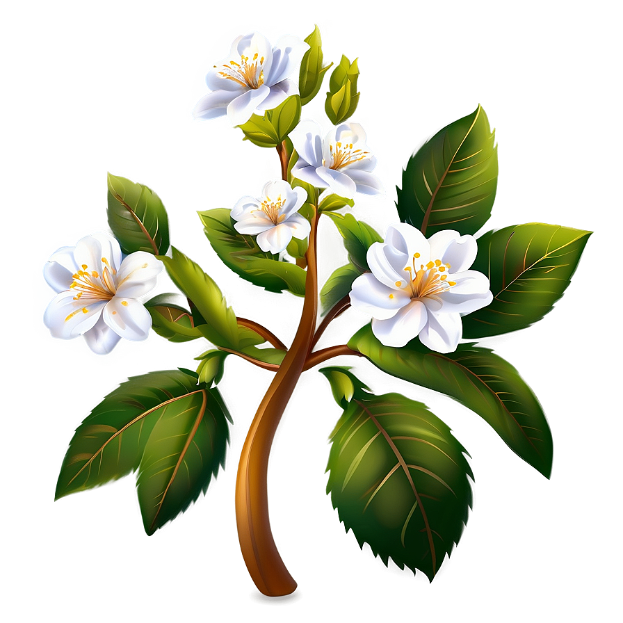 Charming Blossom Clipart Png 06202024 PNG