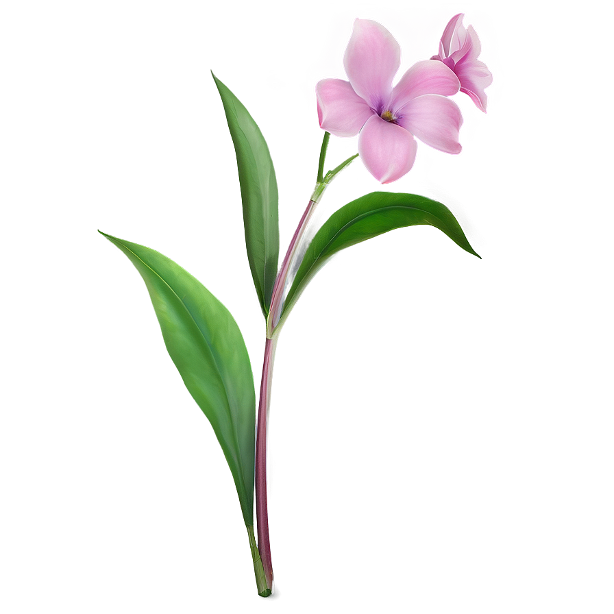 Charming Flower Stem Png Iip PNG