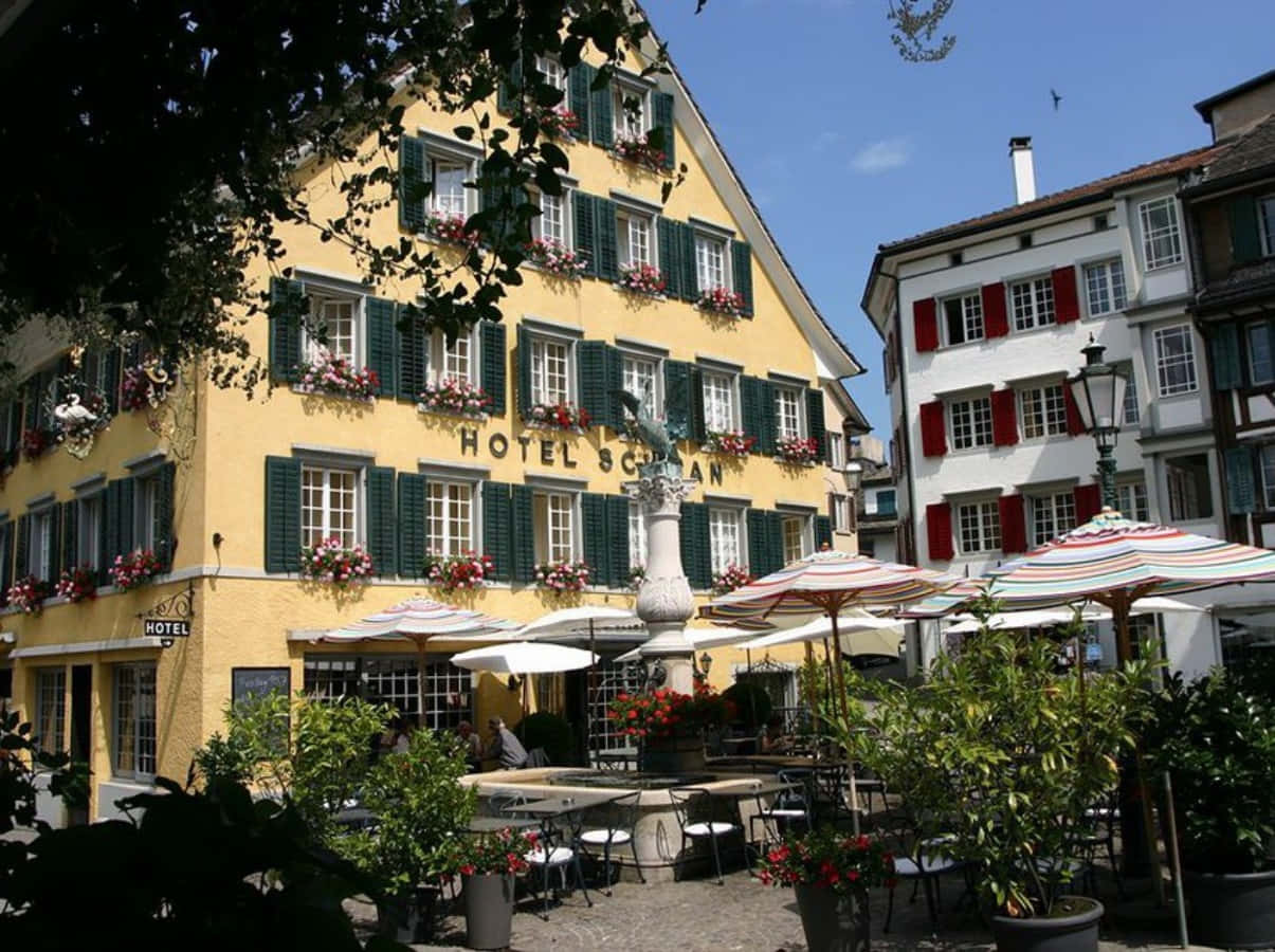 Charming Hotel Schwan Horgen Switzerland Wallpaper
