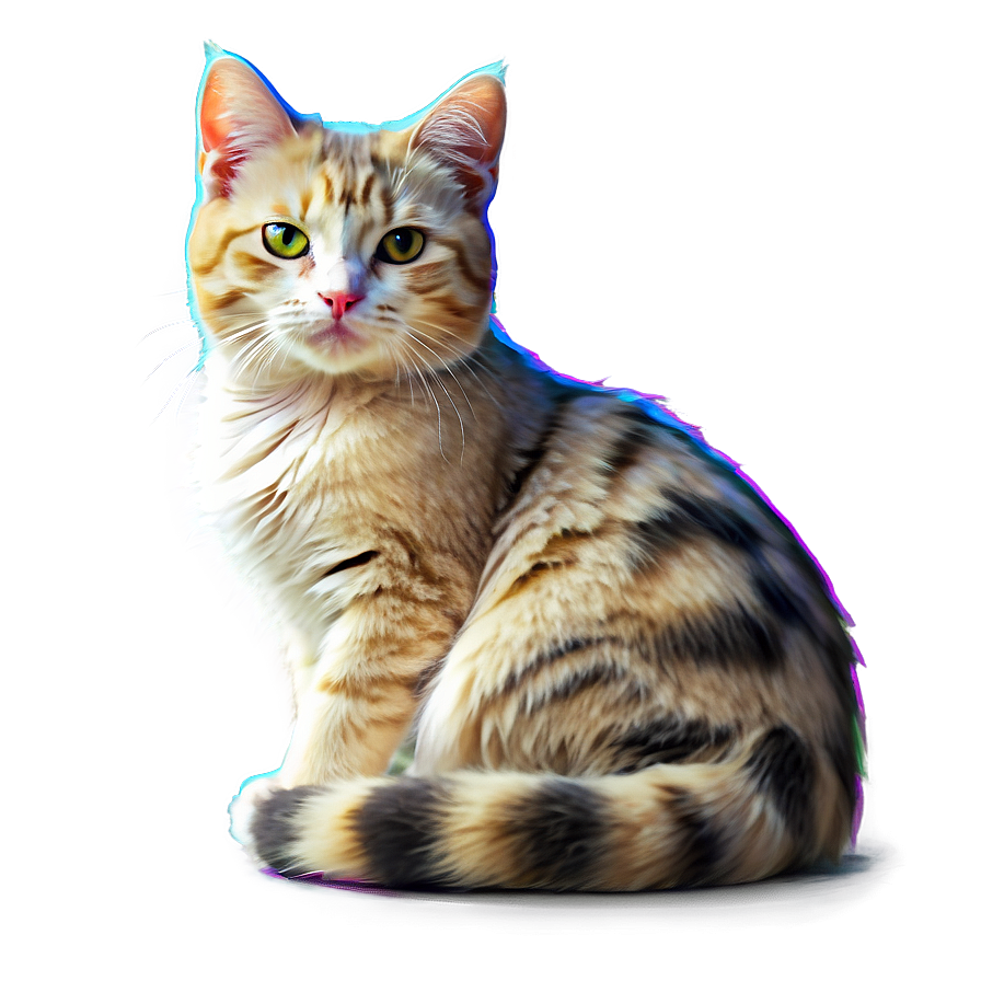 Charming Kitty Art Png Qck9 PNG