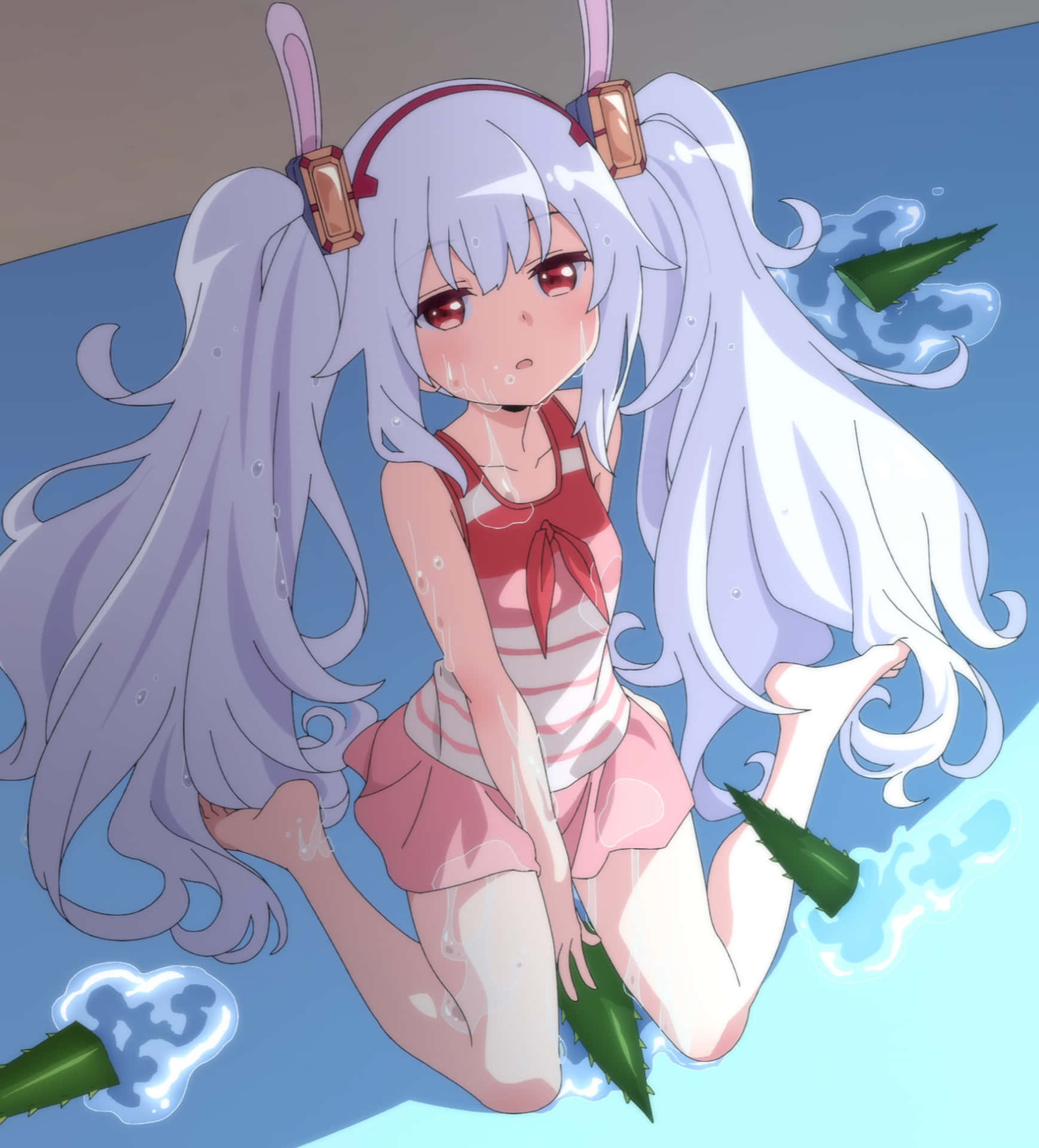 Charming Laffey From Azure Lane In Battle Wallpaper