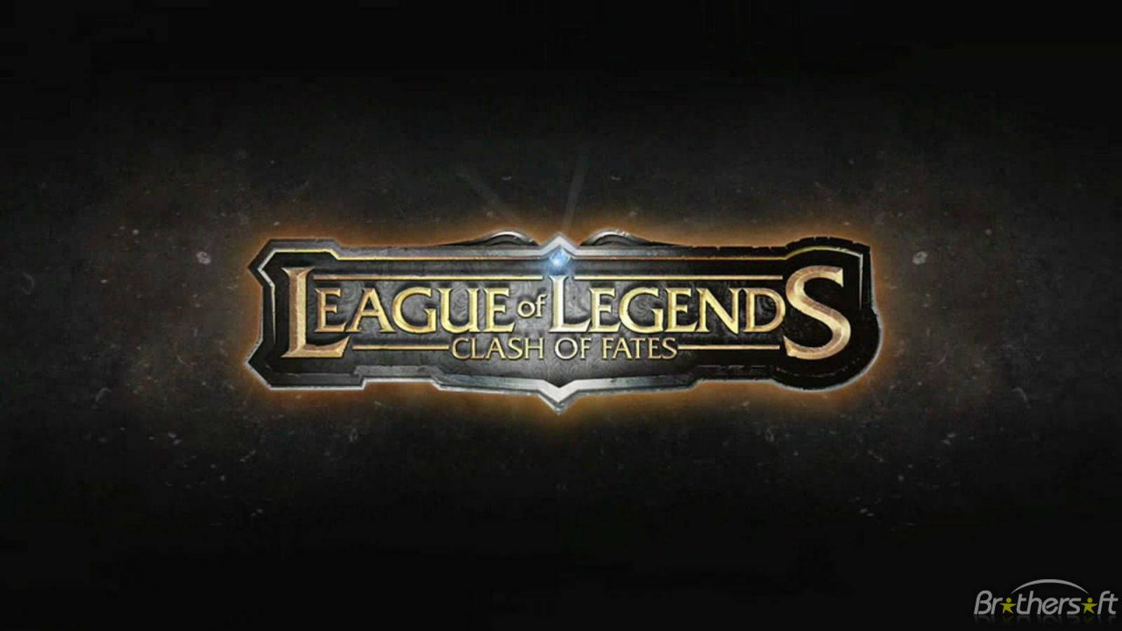 Charming League Of Legends Logo Wallpaper