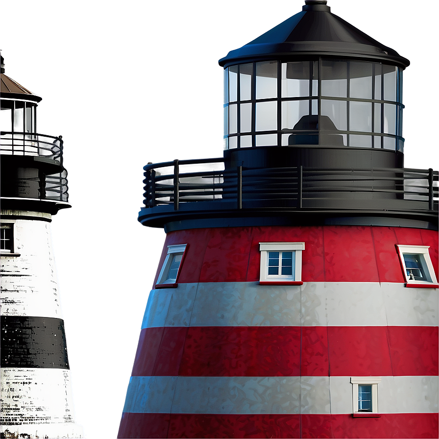 Charming Maine Lighthouse Png Bju55 PNG