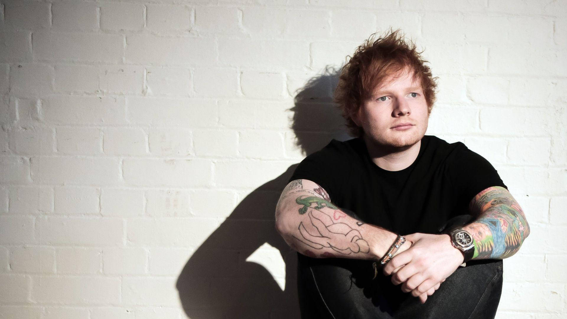 Charming Singer Ed Sheeran Background