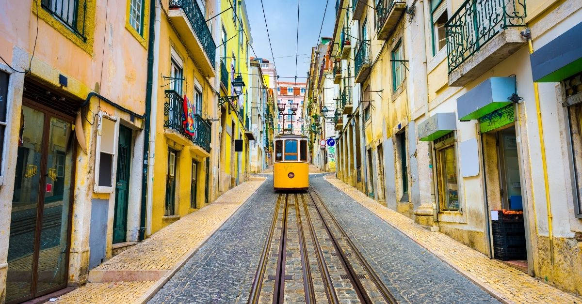 Affascinantestrada Lisbona Sfondo