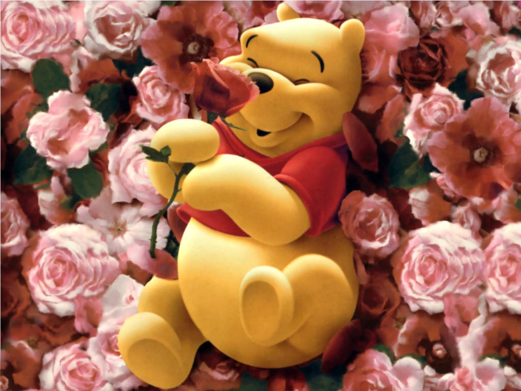 Charming Winnie The Pooh Iphone Background