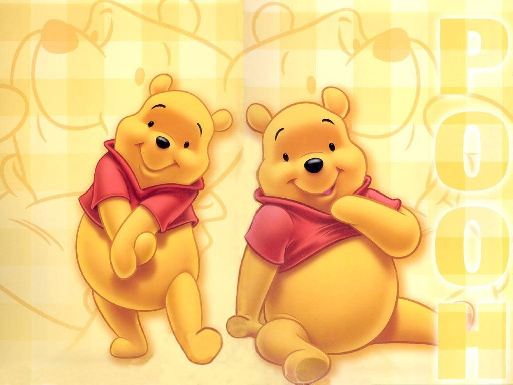 Charming Winnie The Pooh Iphone Display Background