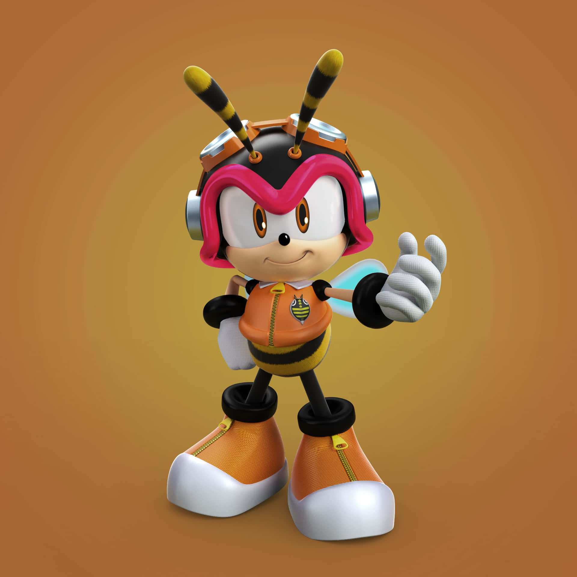 Charmy Bee in Action Wallpaper