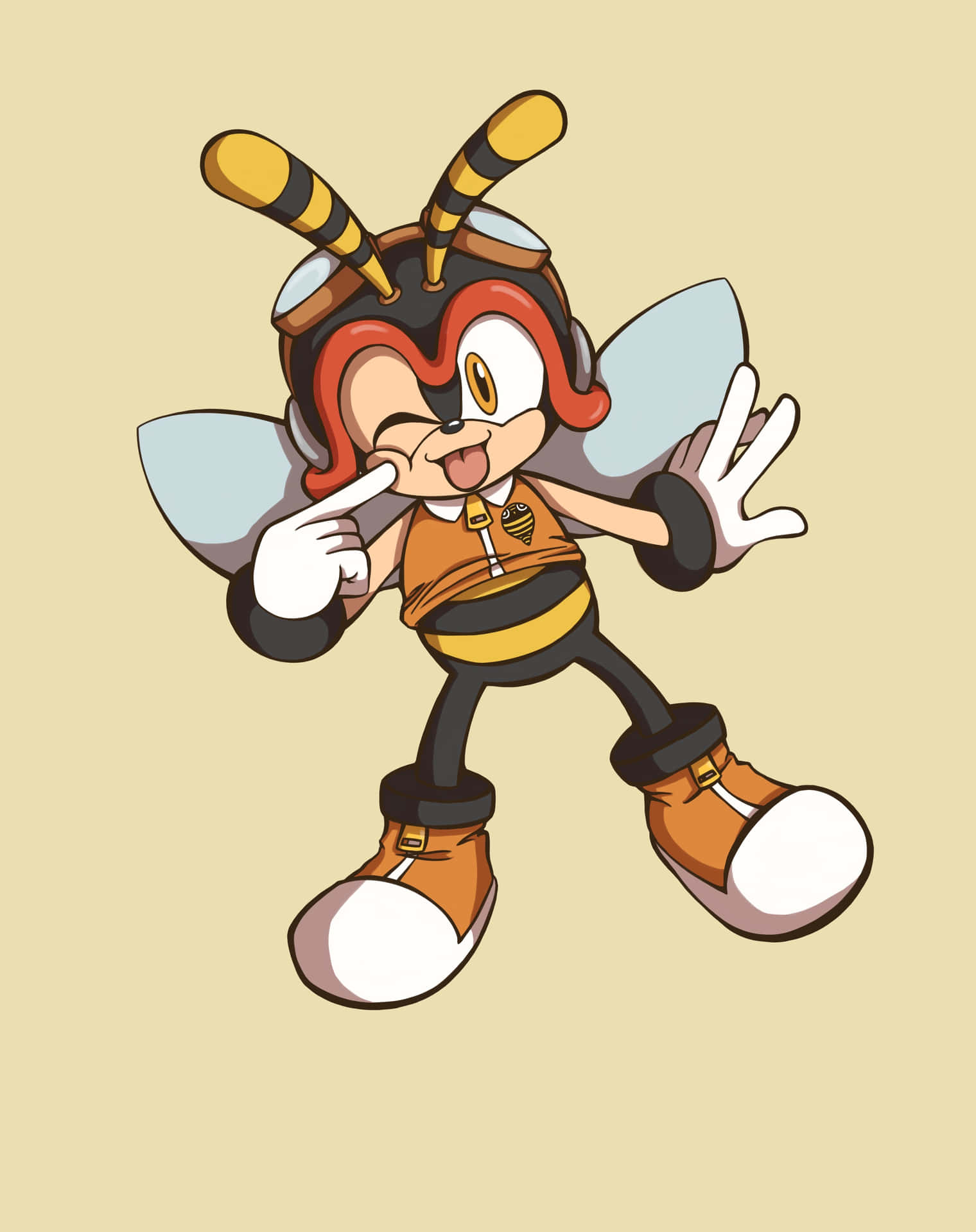 Charmy Bee the Adorable Hero Wallpaper