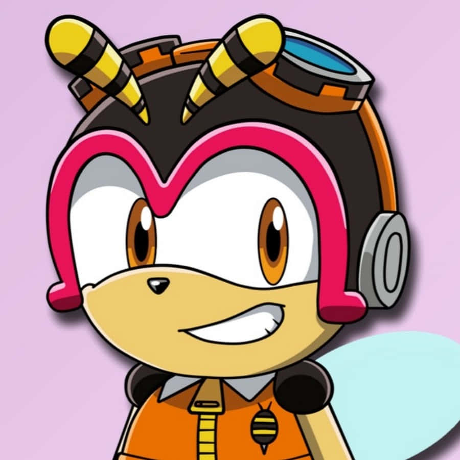 Charmy Bee, the energetic and lovable bee from Sonic the Hedgehog series Wallpaper