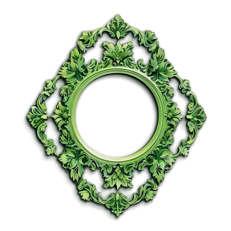 Chartreuse Green Frame Png 06262024 PNG