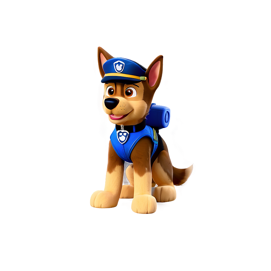 Download Chase German Shepherd Paw Patrol Png 05252024 | Wallpapers.com