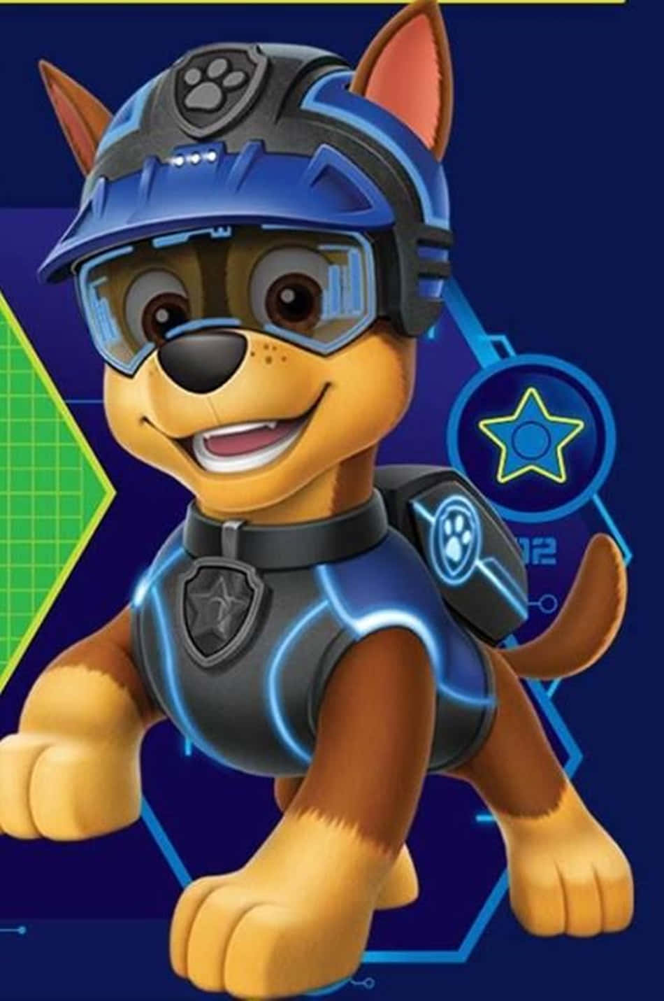 Join Chase the Police Dog on the Paw Patrol Adventure! Wallpaper