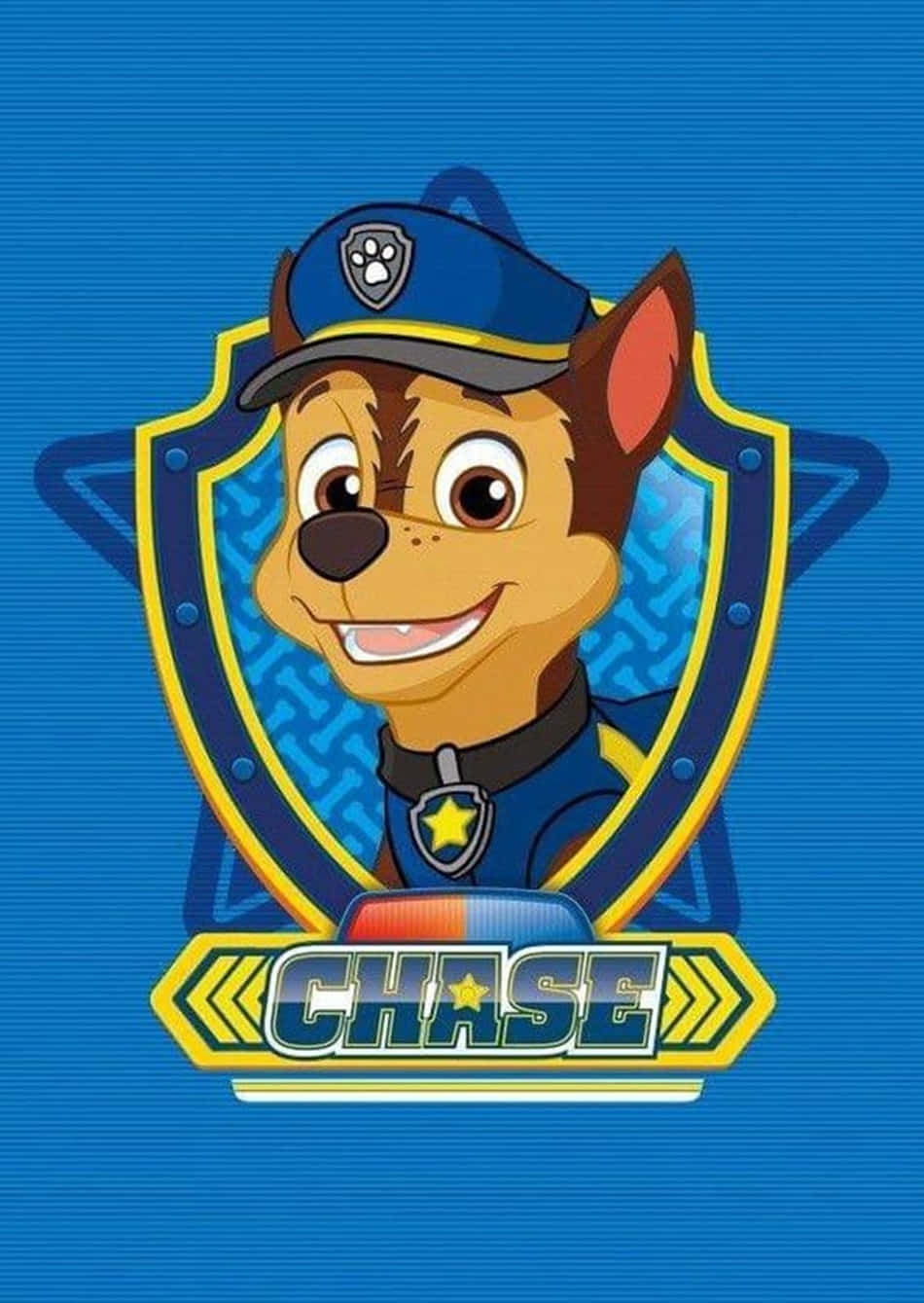Chase fra PAW Patrol er klar til hans næste mission! Wallpaper