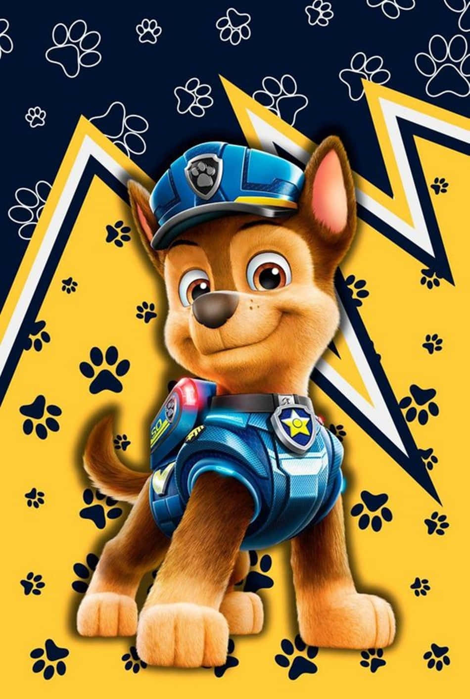 Chase the Dalmatian pup from Paw Patrol is ready for action! Wallpaper