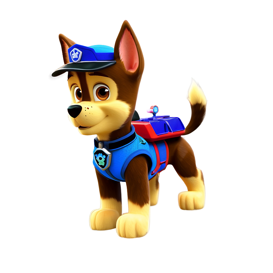 Download Chase Paw Patrol Png Wpr85 | Wallpapers.com