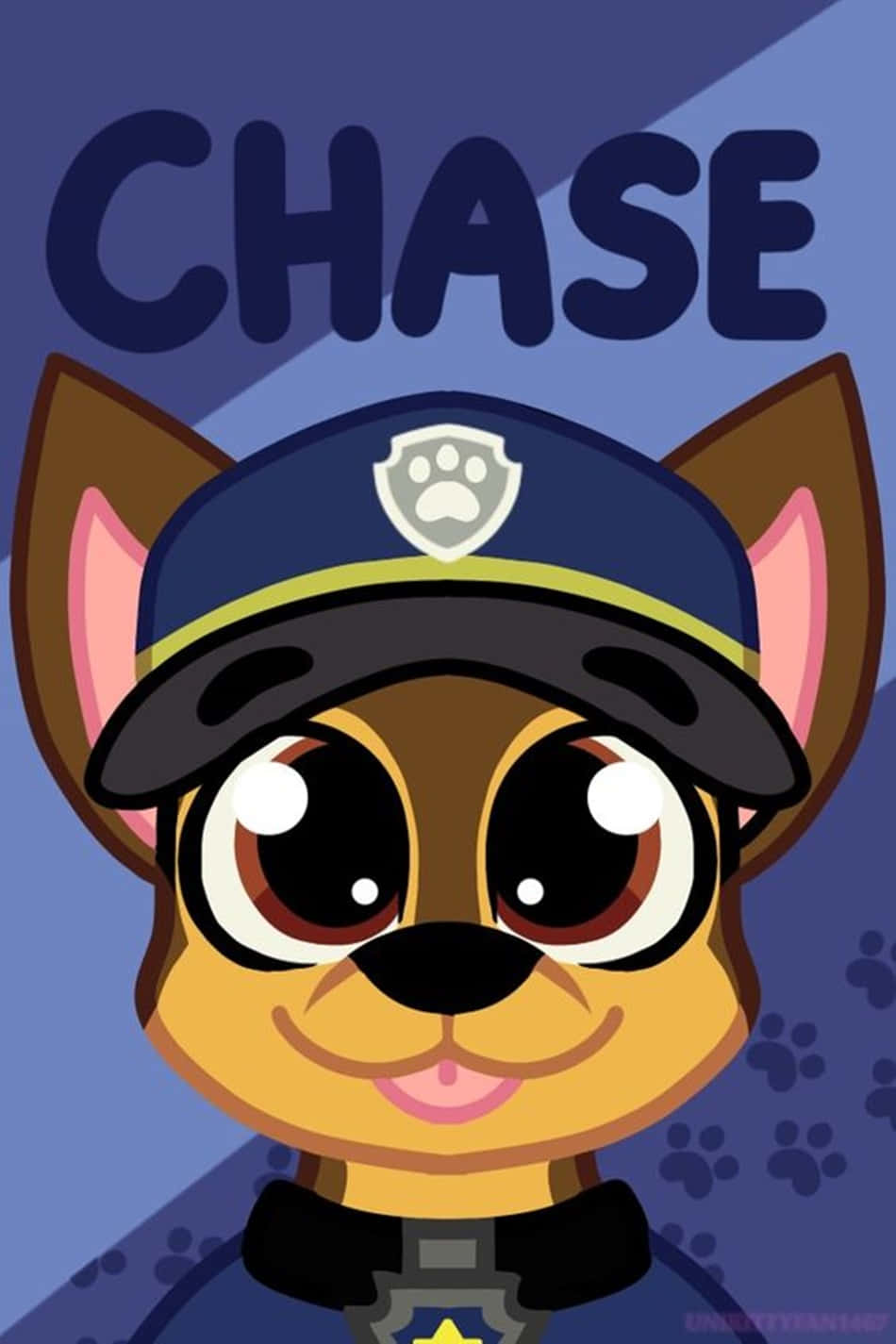 Chasevon Paw Patrol Ist Bereit Für Das Abenteuer. Wallpaper